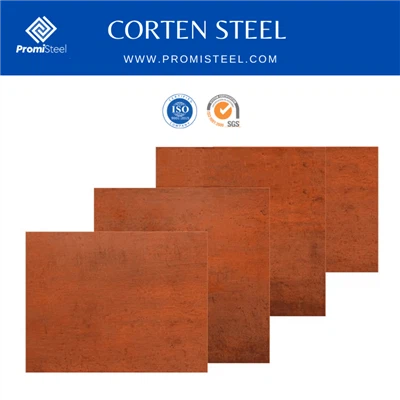 Placas y láminas de acero corten (ASTM A588 / A242)